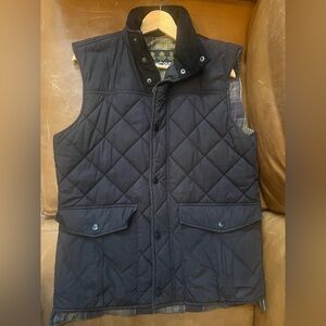 Barbour Men's Black Quilted Vest